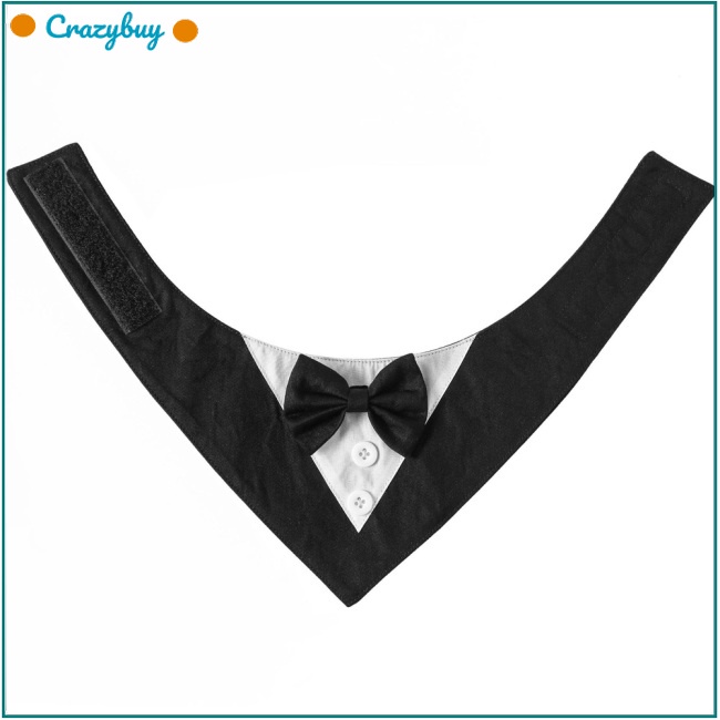 Cr Khăn Choàng Cổ Tam Giác Thắt Nơ Có Thể Điều Chỉnh Hóa Trang Sinh Nhật Cho Cún Cỡ Vừa Và