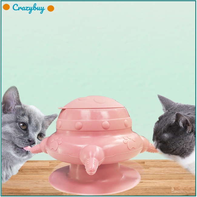 Cr Dụng Cụ Cho Thú Cưng Ăn Bằng Silicon Đa Năng Có Giác Hút Mạnh Tiện Dụng