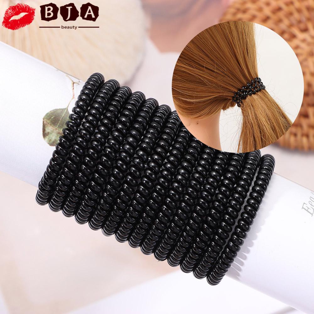 Bộ 20 Dây Cột Tóc Dạng Điện Thoại Siêu Mỏng Cho Nữ