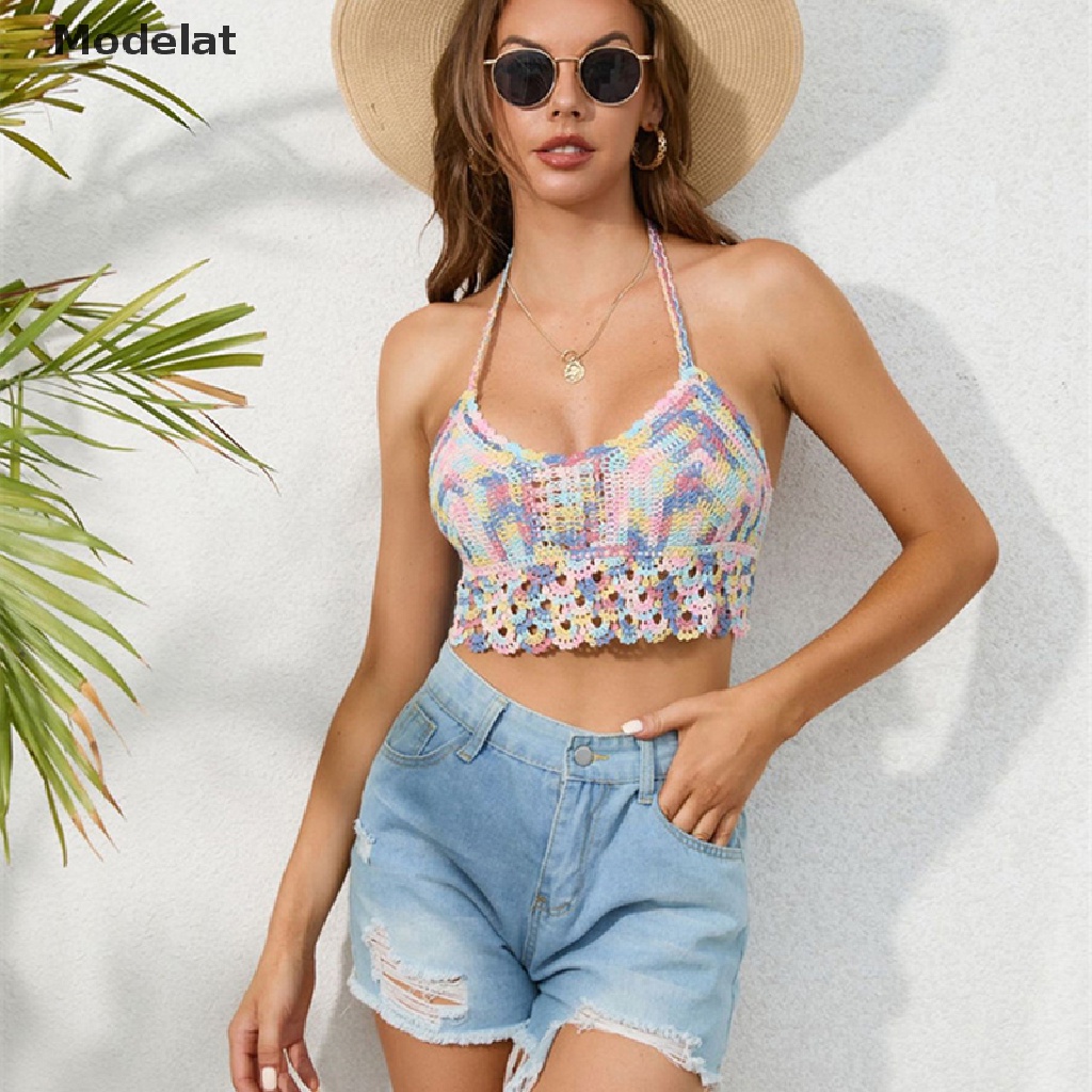 Mfc Áo Ngực Đi Biển Bằng Sợi Tổng Hợp Họa Tiết Ren Dễ Mặc Phù Hợp Với Mọi Nhóm Tuổi WTD