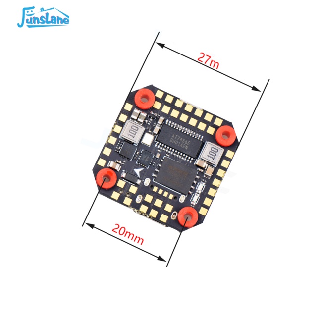 Mạch ĐiềU KhiểN Bay Funlane Jhemcu F405 Noxe Baro Osd Blackbox 5v 10v Bec 3-6s 20x20mm Cho Drone Điều Khiển Từ Xa