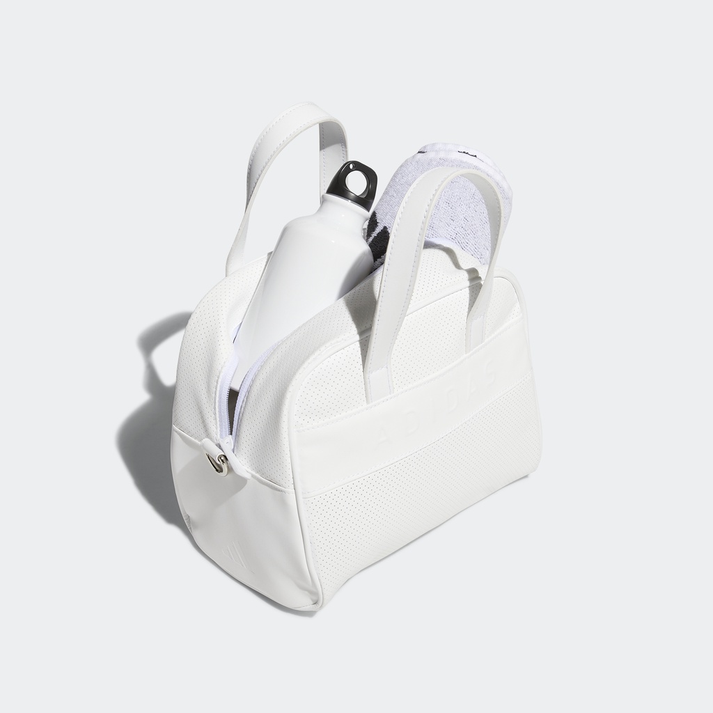 Adidas Đánh gôn Túi Tròn 3 Sọc Nữ trắng HT5723