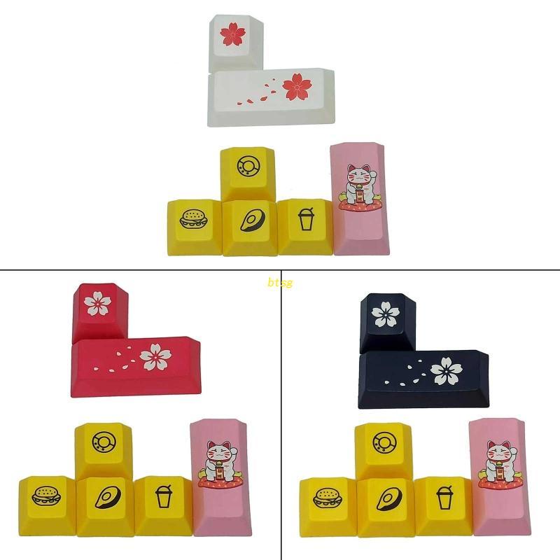 Set 7 Nút Bàn Phím Cơ PBT Dày Dặn In Chữ ESC Dành Cho Bàn Phím Cơ