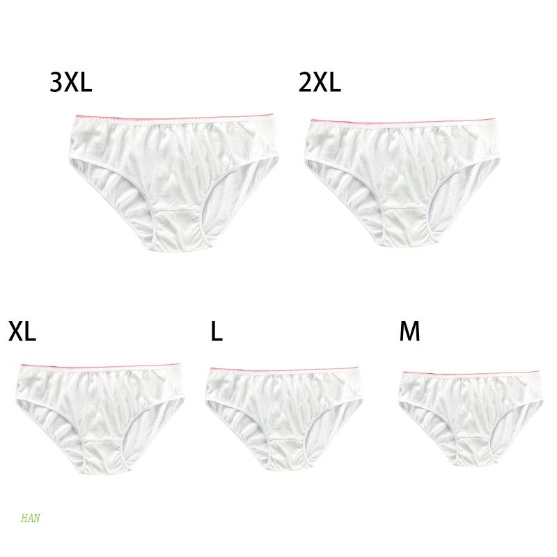 Set 5 Quần Lót Dùng Một Lần Cho Phụ Nữ Mang Thai / Du Lịch / Dã Ngoại Size M / L / X / XL / 2XL /