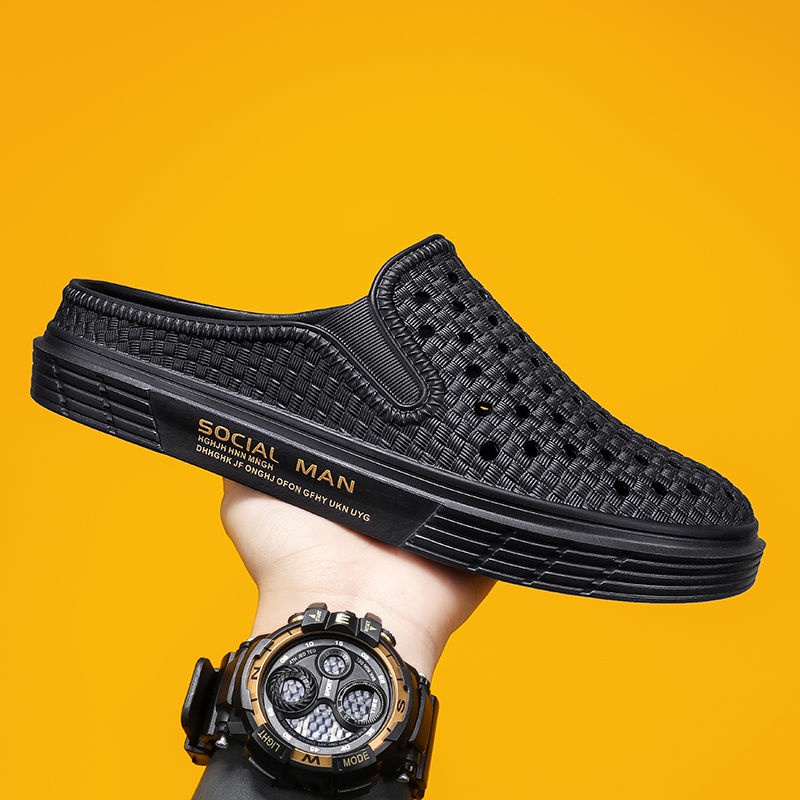 Dép Bít Mũi Chống Trượt Phong Cách Thể Thao Thời Trang Mùa Hè Cho Nam