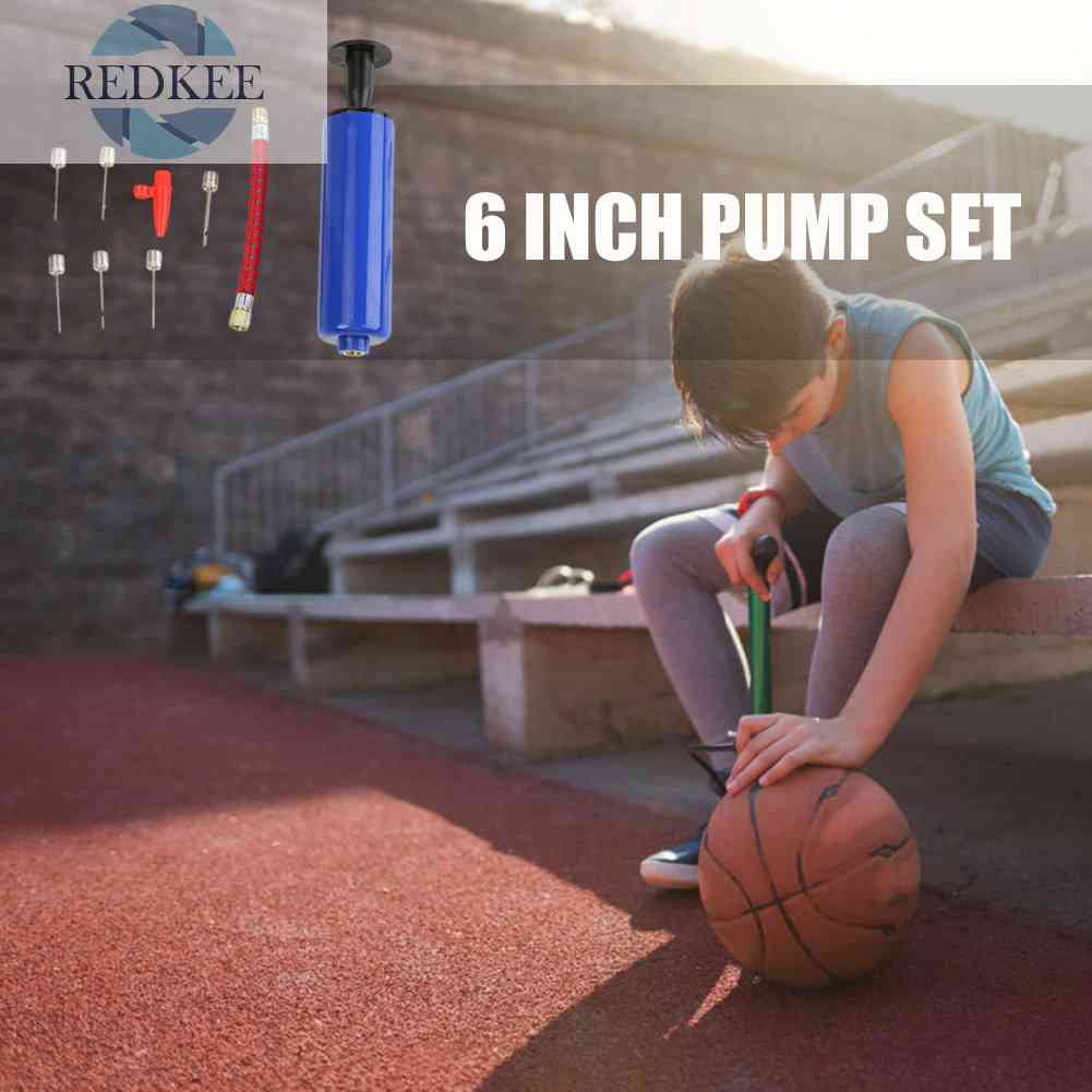 Set 10 Dụng Cụ Bơm Hơi 6 Inches Dành Cho Xe Đạp Kèm Túi Đựng Tiện Lợi
