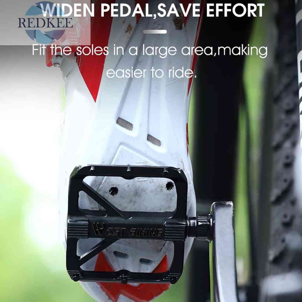 Bàn Đạp Chống Trượt Bằng Hợp Kim Nhôm Chất Lượng Cao Dành Cho Xe Đạp