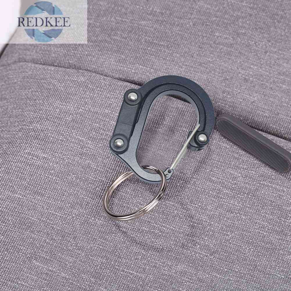 Móc Khóa Chữ D Bằng Hợp Kim Nhôm Cho Hoạt Động Ngoài Trời