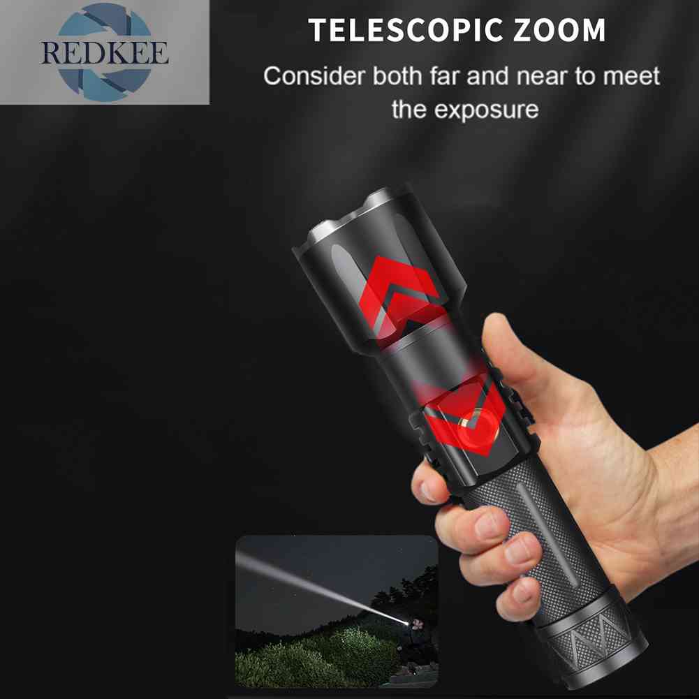 Đèn Pin Cắm Trại Chống Nước 5 Chế Độ XHP360 LED 2500lm