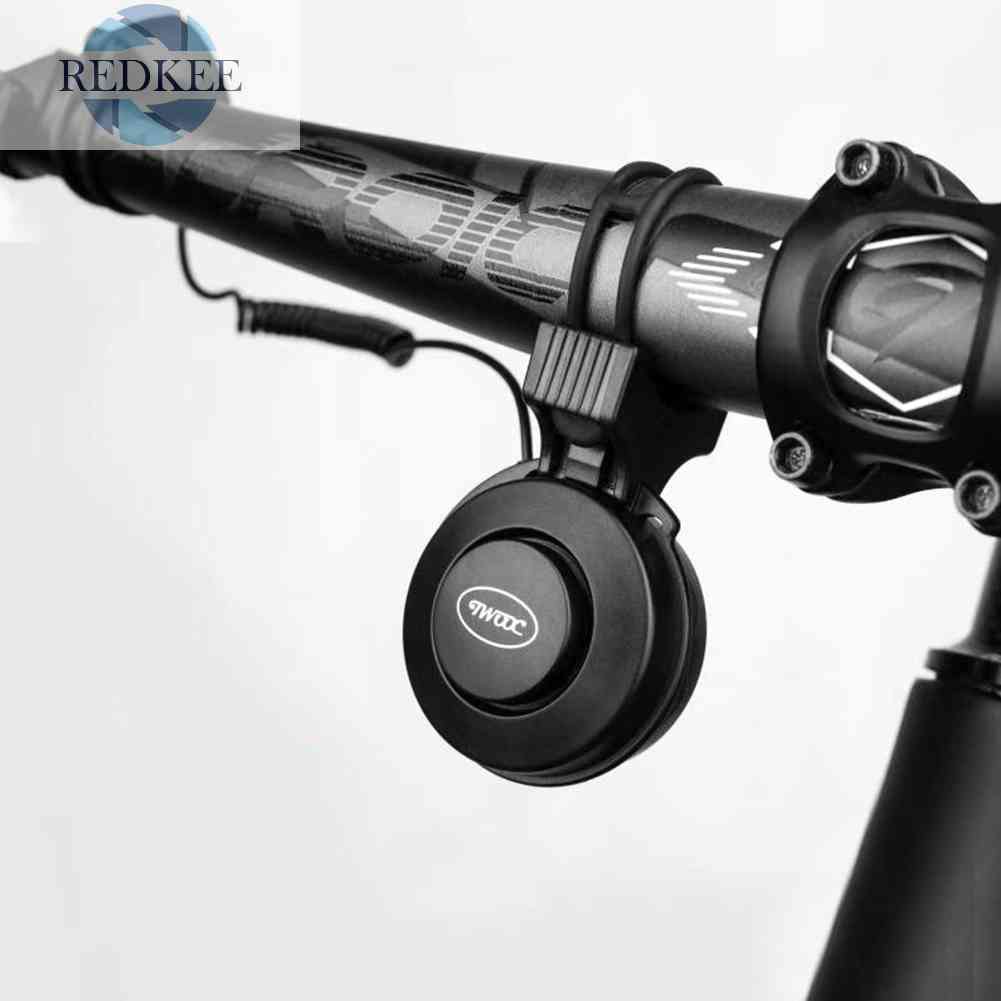 Chuông Điện Tử Sạc USB Gắn Tay Lái Xe Đạp