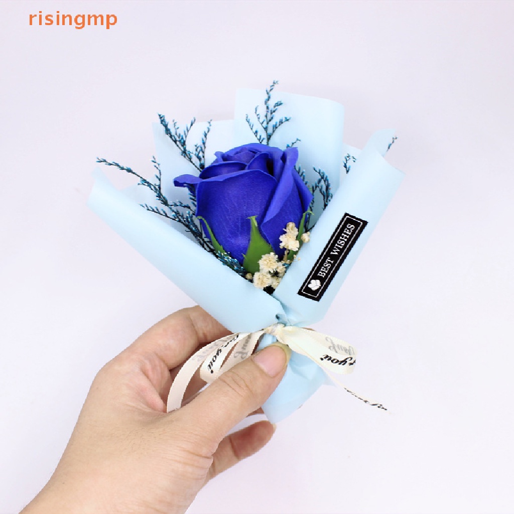 Bó Hoa Xà Phòng Trang Trí Nhà Búp Bê Kèm Hộp Đựng