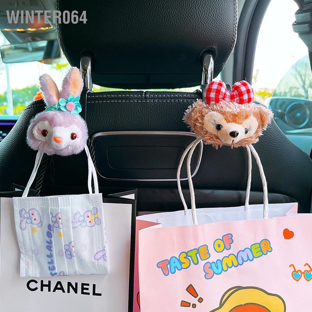 Winter064 Móc treo ghế ô tô Hình hoạt hình đáng yêu Khả năng chịu lực mạnh tựa lưng di động cho