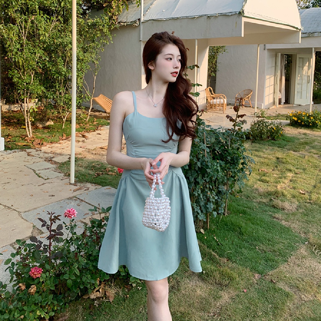 Đầm Dáng Chữ A Màu Sắc Tươi Sáng Trẻ Trung Thời Trang Mùa Hè Cho Nữ