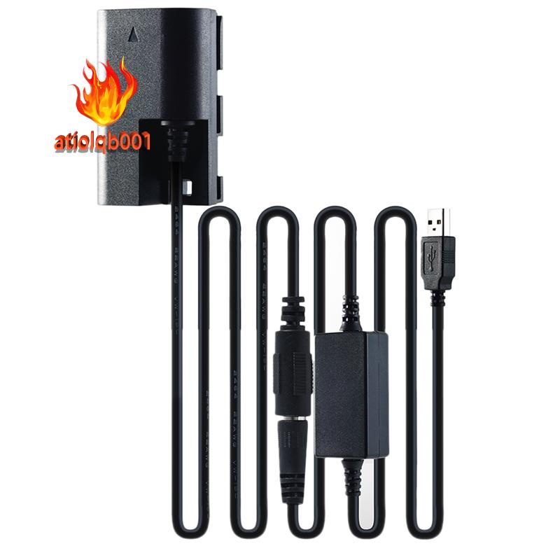Bộ Pin Giả DC ,LP-E6 Cho EOS 5D2 5D3 5D4 6D 6D2 60D 7D 7D2 70D 80D 90D