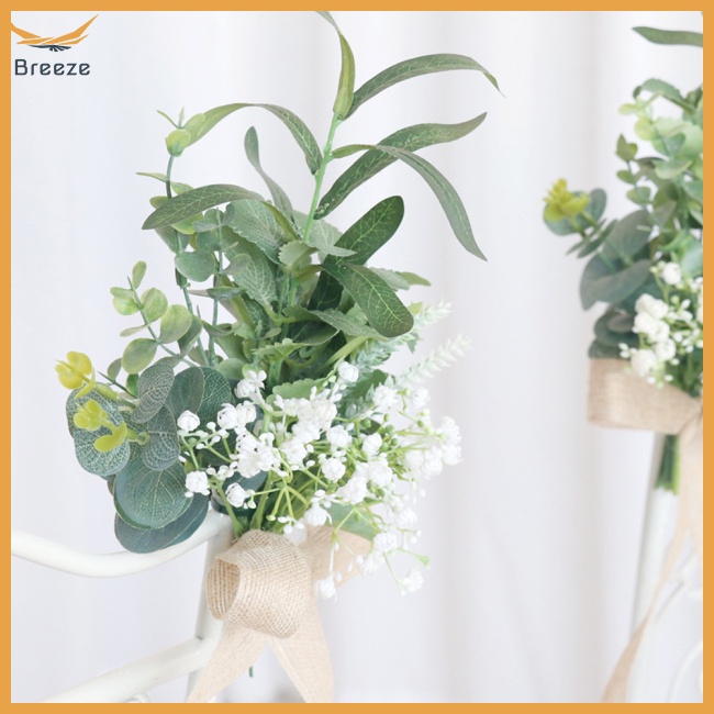 Tấm Vải Bạch Đàn Thắt Nơ Sau Lưng Ghế Đám Cưới / Nhà Thờ