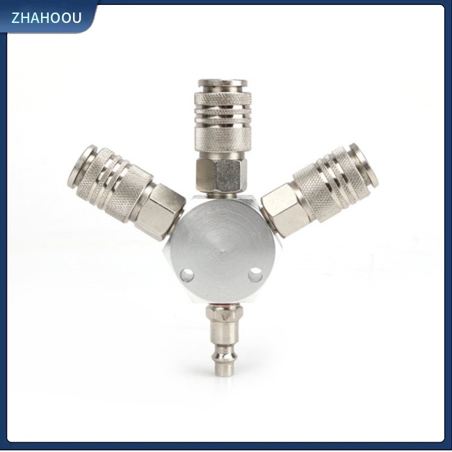 ☃Nhà Cửa☃ Phích Cắm Kết Nối Nhanh Khí Nén Nhiều Ngăn Đa Năng Dùng Sửa Chữa Đồ Gỗ