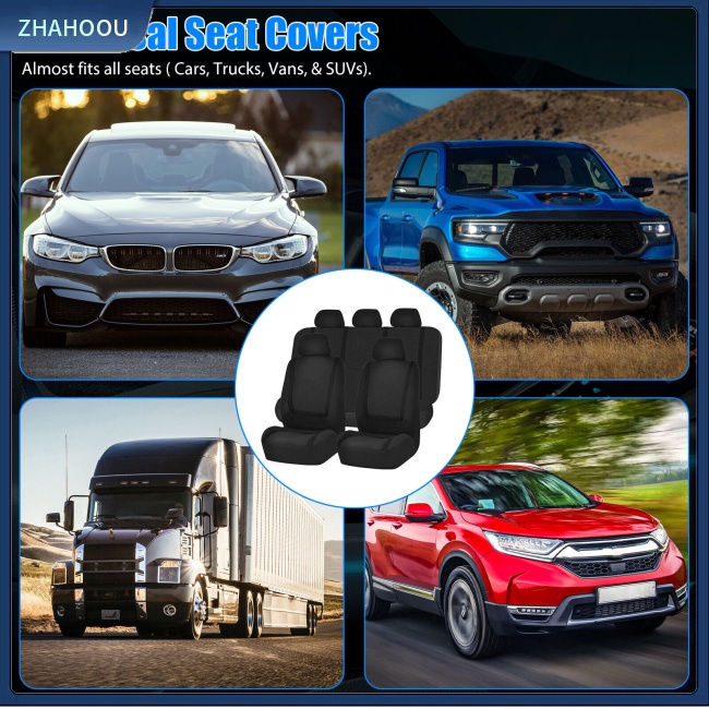☃Nhà Cửa☃ Bộ 9 Vỏ Bọc Đệm Tựa Lưng Ghế Ngồi Xe Hơi / Xe Tải Suv