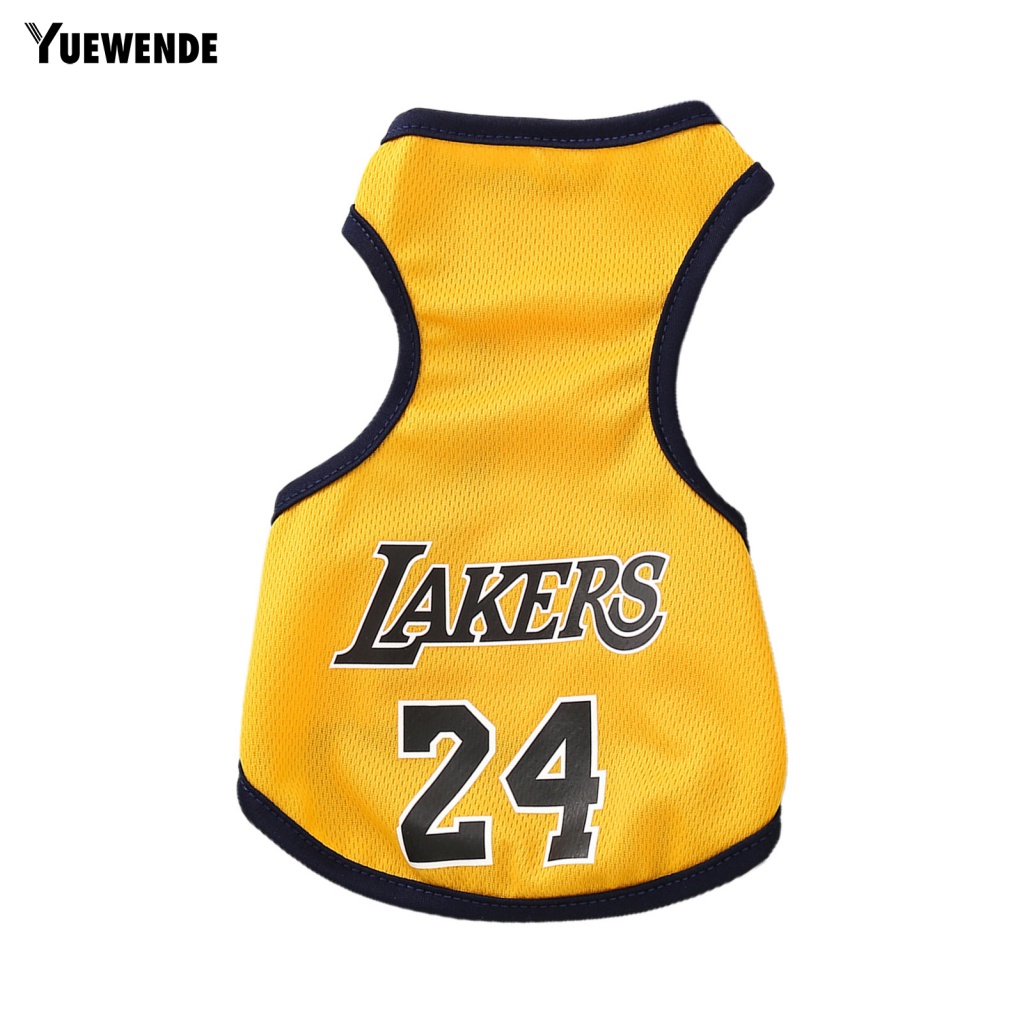 Áo Sát Nách Mềm Mại In Họa Tiết Chữ Phong Cách Thể Thao Cho Thú Cưng