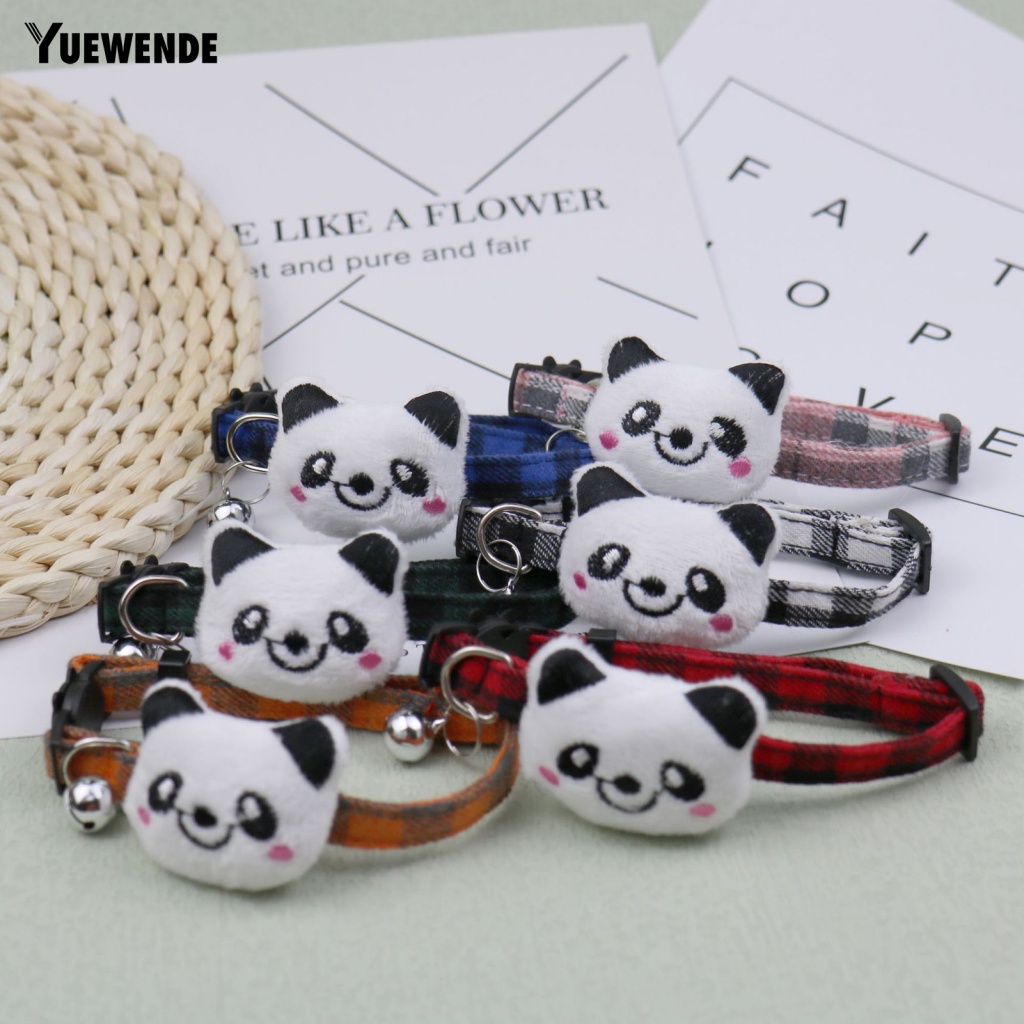 Vòng Cổ Họa Tiết Gấu Trúc Hoạt Hình Trọng Lượng Nhẹ Cho Thú Cưng