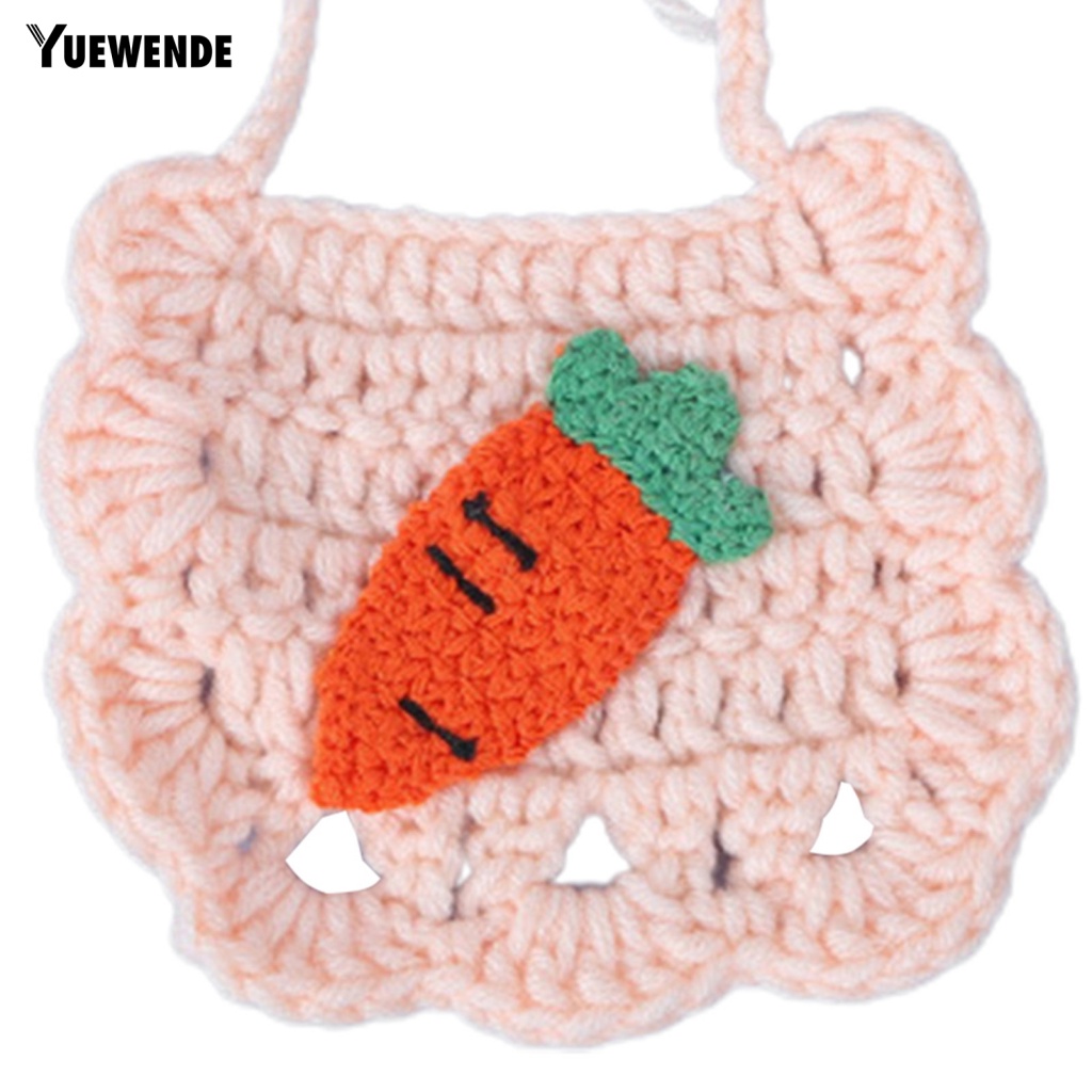 Yếm Ăn Màu Sắc Tươi Sáng Hình Vịt Vàng / Khủng Long / Cà Rốt Cho Thú Cưng