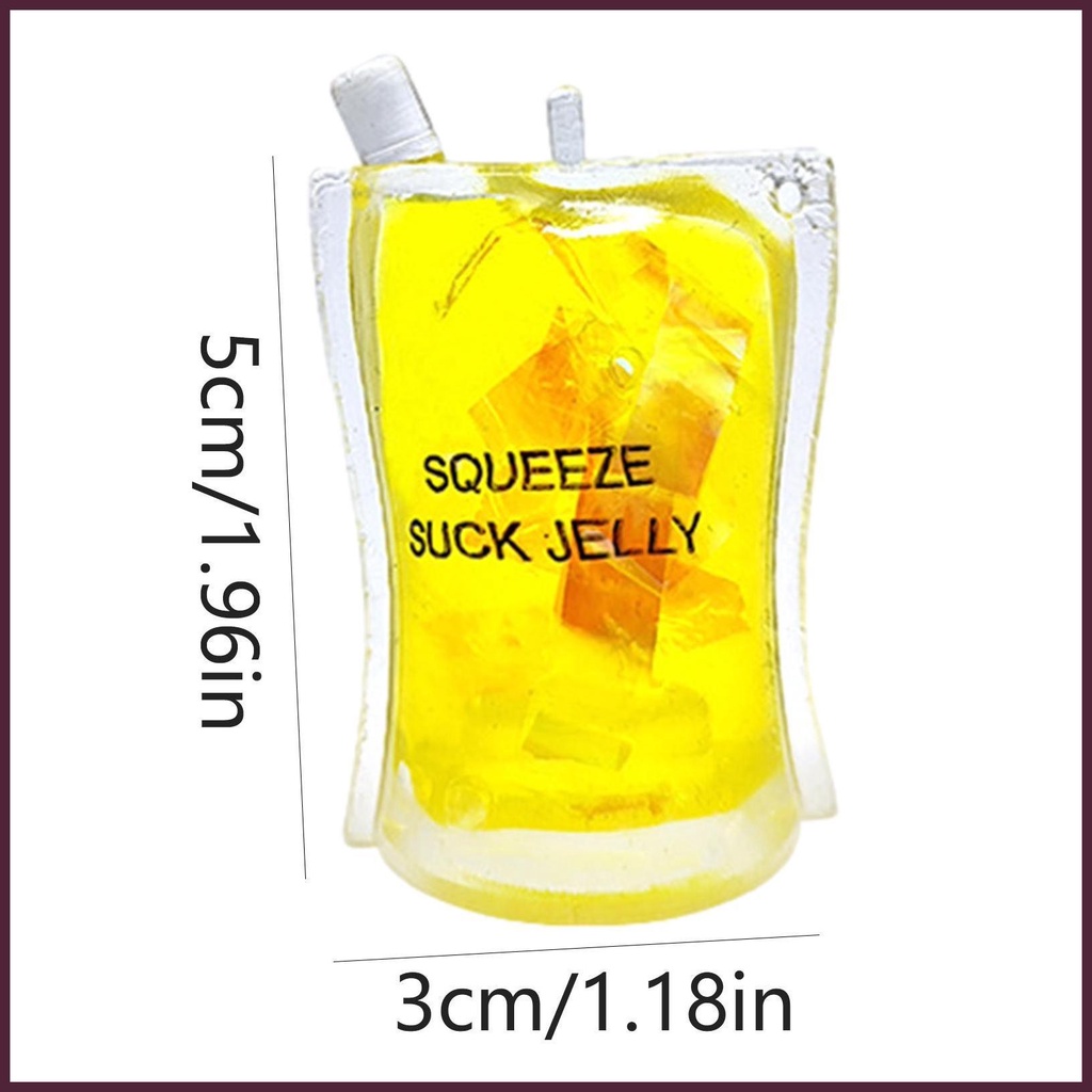 Đồ Chơi Mềm Dẻo Giảm Stress Hình Ly Sữa Xinh Xắn