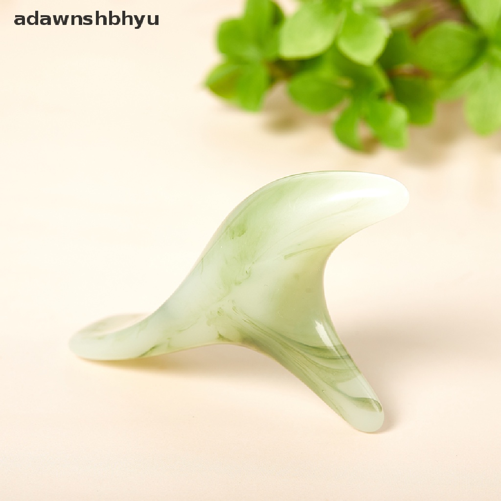 1 Dụng Cụ Massage Chân Hình Tam Giác Bằng Nhựa Resin Hổ Phách