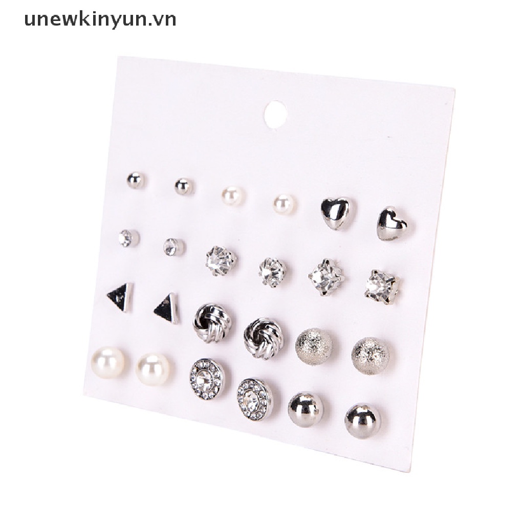 12 Đôi Bông Tai Thời Trang Nữ Tính