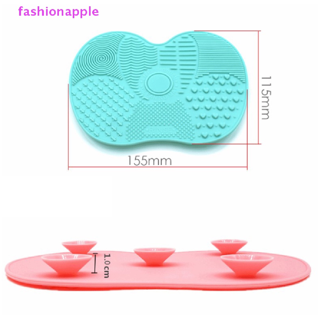 Miếng Silicone Vệ Sinh Cọ Trang Điểm Tiện Lợi