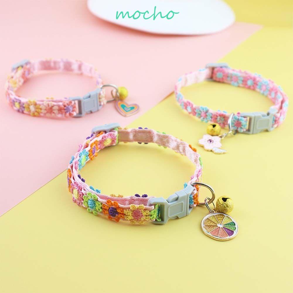 Mocho Vòng Cổ An Toàn Có Khóa Cài Phong Cách Ins Cho Thú Cưng