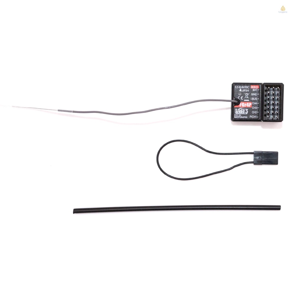 Thiết Bị Nhận Tín Hiệu FlySky FGR4P 2.4GHz 4CH AFHDS 3 RC PWM / PPM / I.bus / S.bus Cho Tàu Thuyền Điều Khiển Từ Xa FSG4P