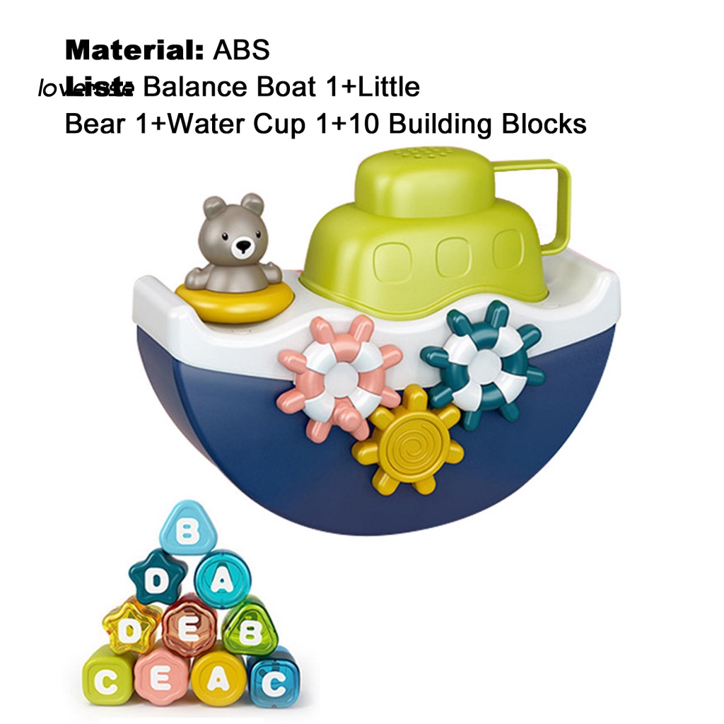 Đồ Chơi Phun Nước Nhiều Màu Bằng Nhựa ABS Cho Bé Chơi Khi Tắm