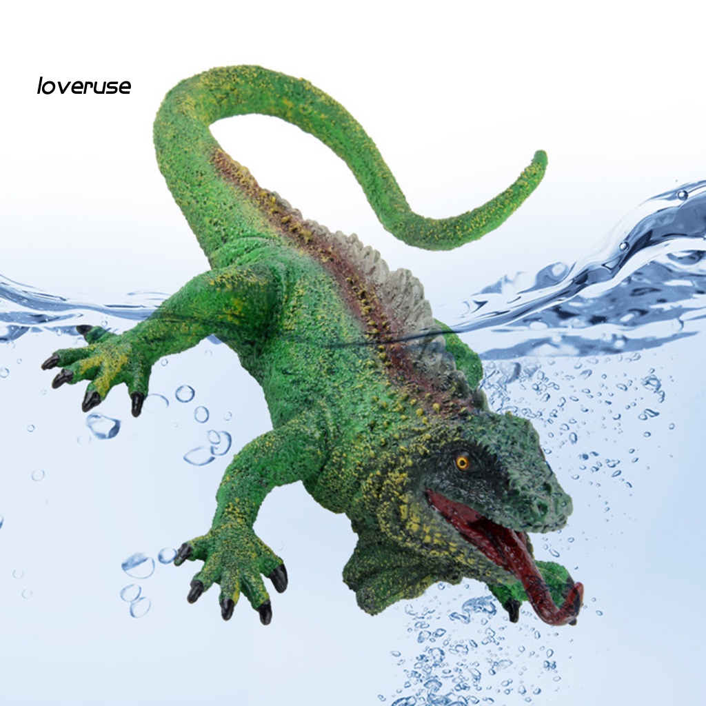Mô Hình Thằn Lằn Bằng Nhựa Mềm Độc Đáo Sturdy