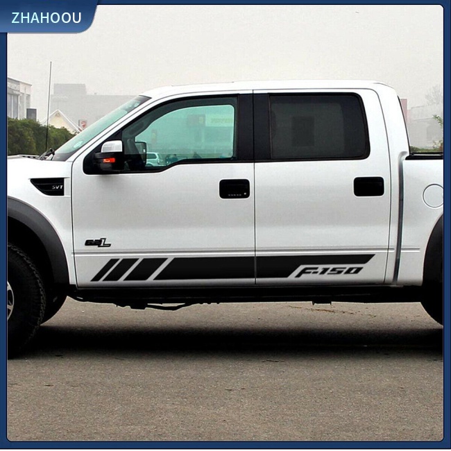 ☃Nhà Cửa☃ Miếng Dán Trang Trí Cửa Xe Hơi Ford Raptor F-150 Bằng Chất Liệu Vinyl