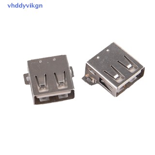 Set 10 giắc cắm usb 2.0 loại a cổng cái pcb usb-a type smt 4pin