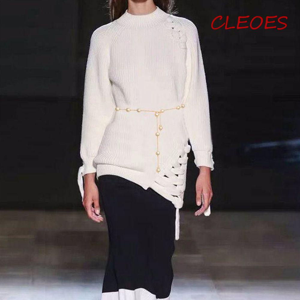 Thắt Lưng Acrylic Khóa Kim Loại Đơn Giản Điều Chỉnh Được