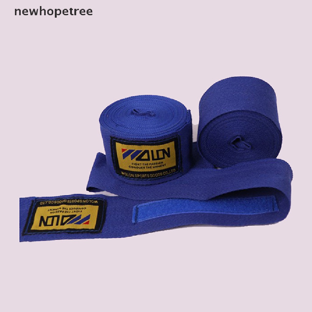 1 Cặp Đai Quấn Cổ Tay Bằng Cotton Tập Taekwondo Muay Thai MMA