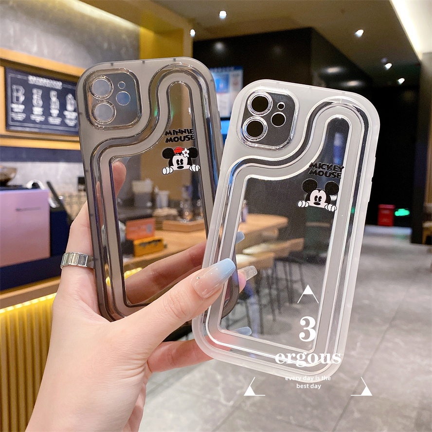 Ốp Điện Thoại Họa Tiết Chuột Mickey Cho iPhone 14 13 12 11 Pro Max 7 8 Plus Se 2020 X XR Xs Max