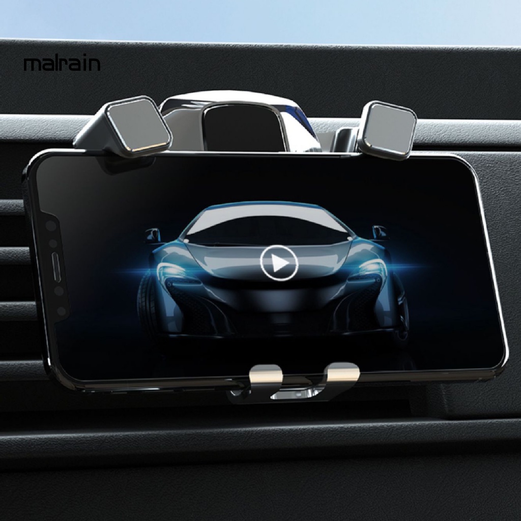 Giá Đỡ Điện Thoại Màu Trơn Chống Rơi Tiện Dụng Cho Xe Hơi