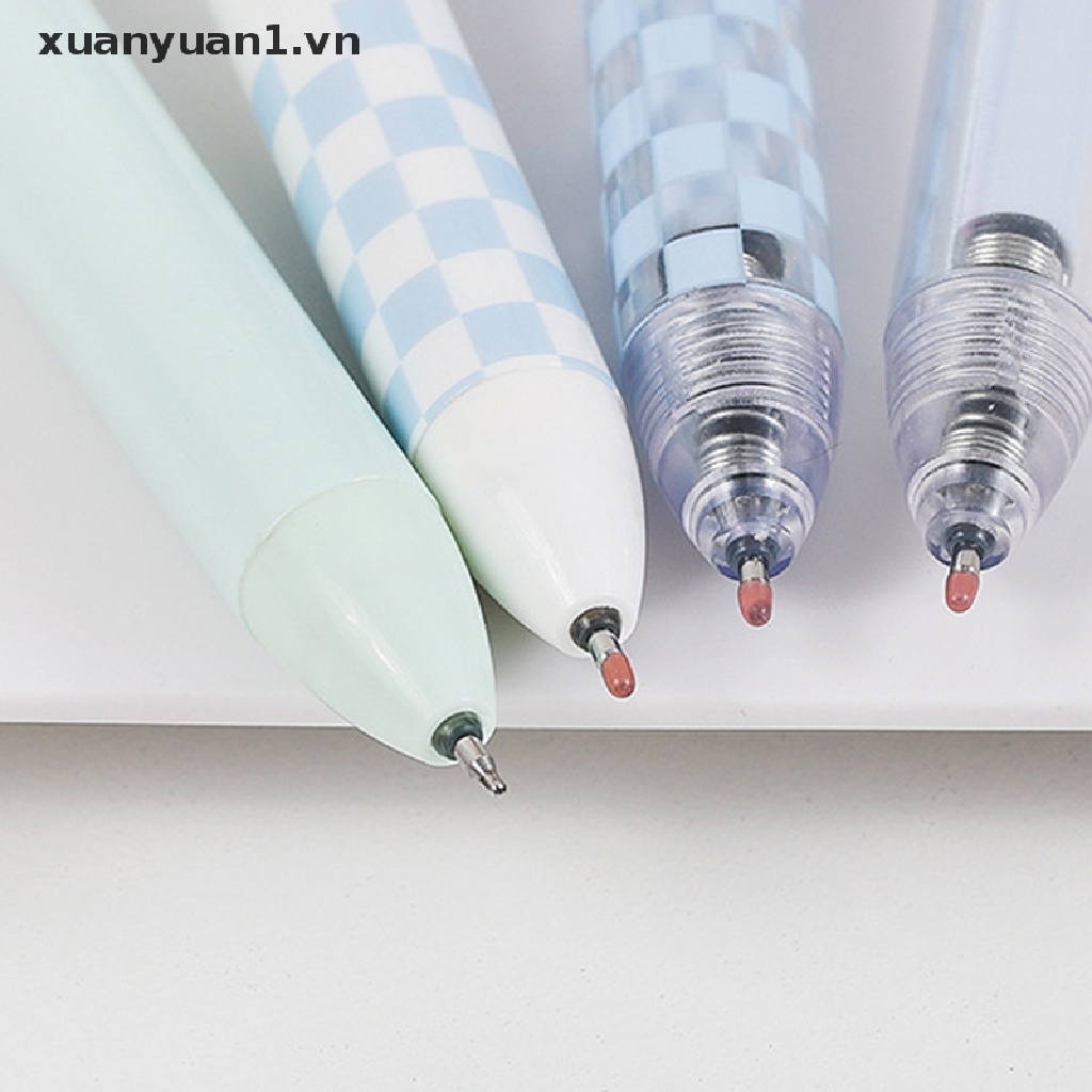 Set 4 Bút Bi Ngòi 0.5mm Họa Tiết Trái Tim Xinh Xắn
