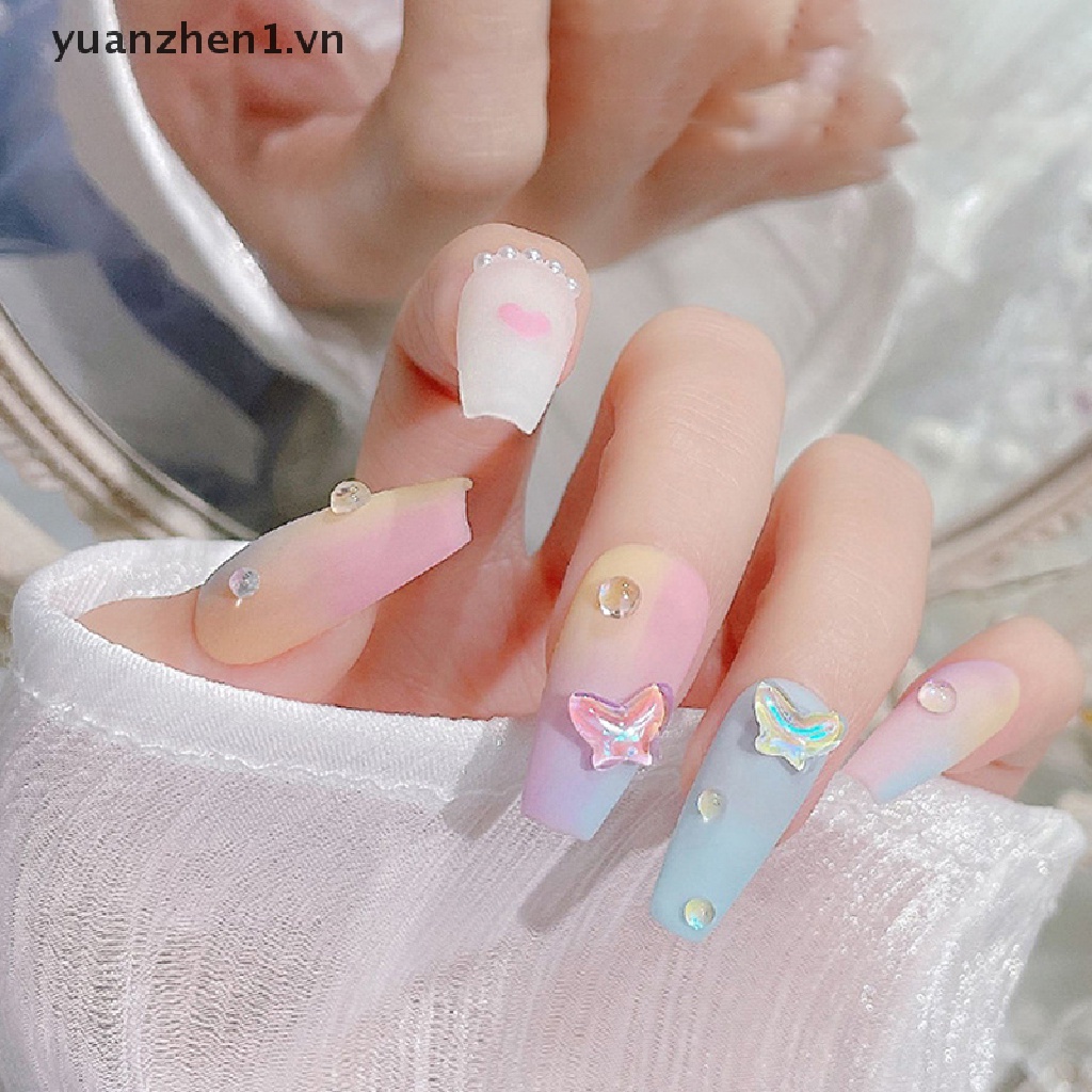 Set 20 Hạt Cườm 3D Lấp Lánh Dùng Trang Trí Móng Nghệ Thuật