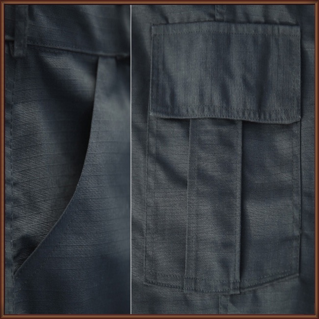 Quần Dài Dáng Rộng Chống Mòn Phong Cách Quân Đội Cá Tính Cho Nam Nữ