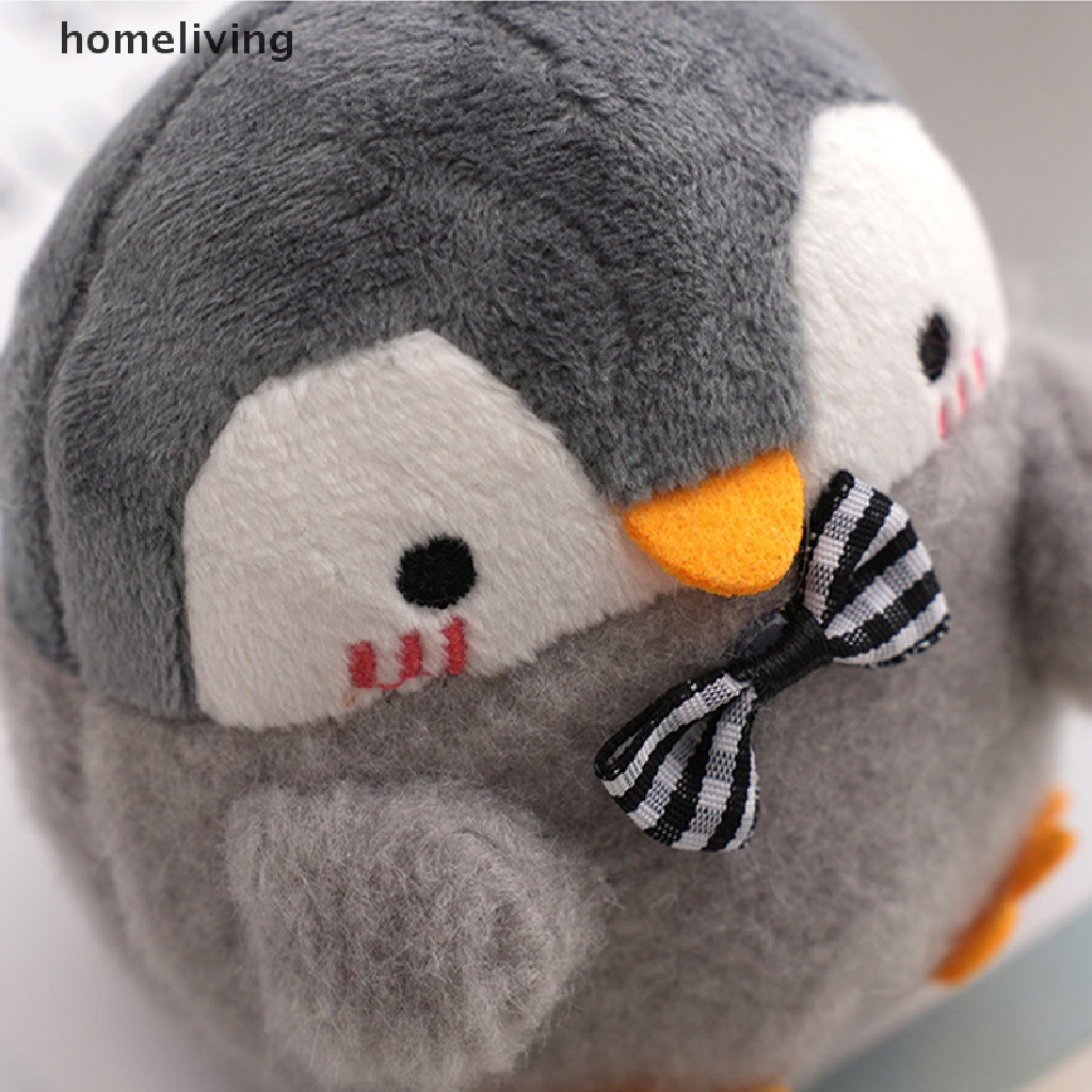 1 Thú Nhồi Bông Hình Chim Cánh Cụt Hoạt Hình Đáng Yêu 12cm
