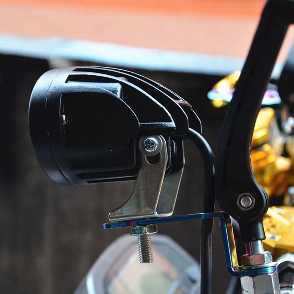 MAYSHOW Giá Đỡ Đèn Pha Đa Năng Có Thể Điều Chỉnh Dành Cho Xe Mô Tô