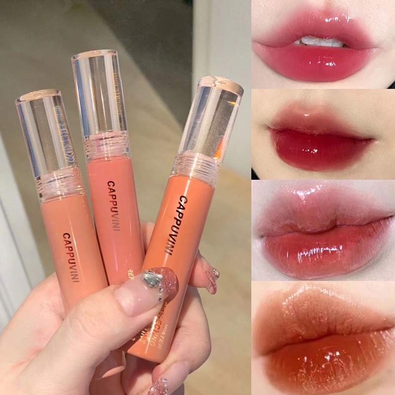 Son Môi Cappuvini Dưỡng Ẩm Lâu Trôi Chống Thấm Nước Với 6 Màu Lựa Chọn Dành Cho Nữ