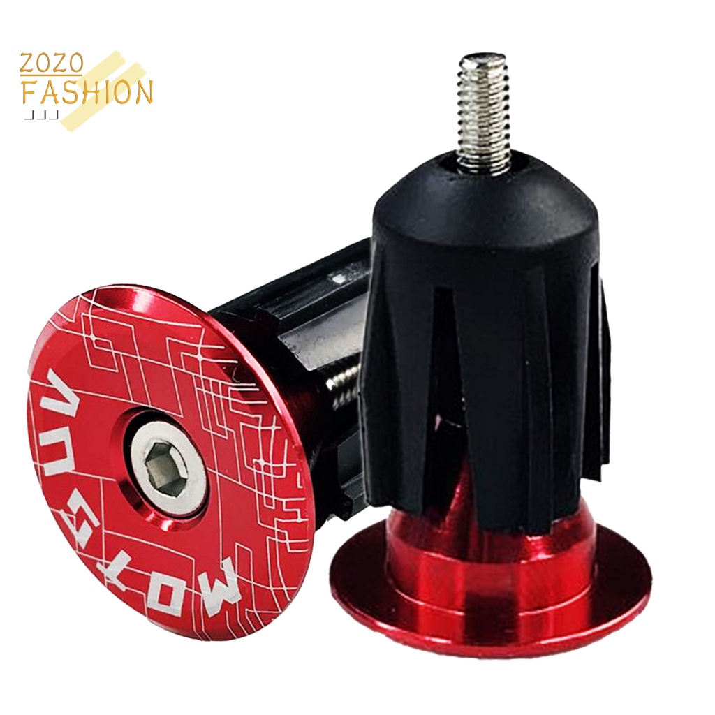 Bộ 2 Nút Gắn Tay Cầm Xe Đạp Leo Núi Bằng Hợp Kim Nhôm Chất Lượng Cao