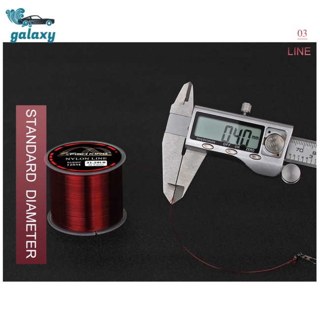 Cuộn Dây Câu Cá galaxy 1 Cuộn 120M Siêu Bền Chắc Chống Mài Mòn
