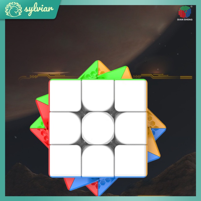 Đồ Chơi Khối Rubik Nam Châm Ma Thuật Diansheng Sử Dụng Năng Lượng Mặt Trời S3m