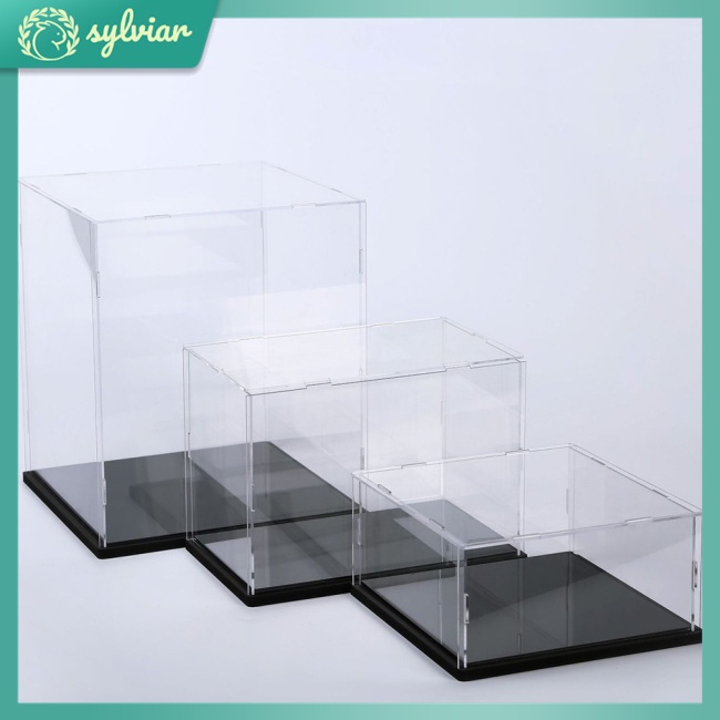 Hộp Trưng Bày Mô Hình Đồ Chơi Bằng Acrylic Trong Suốt Chống Bụi