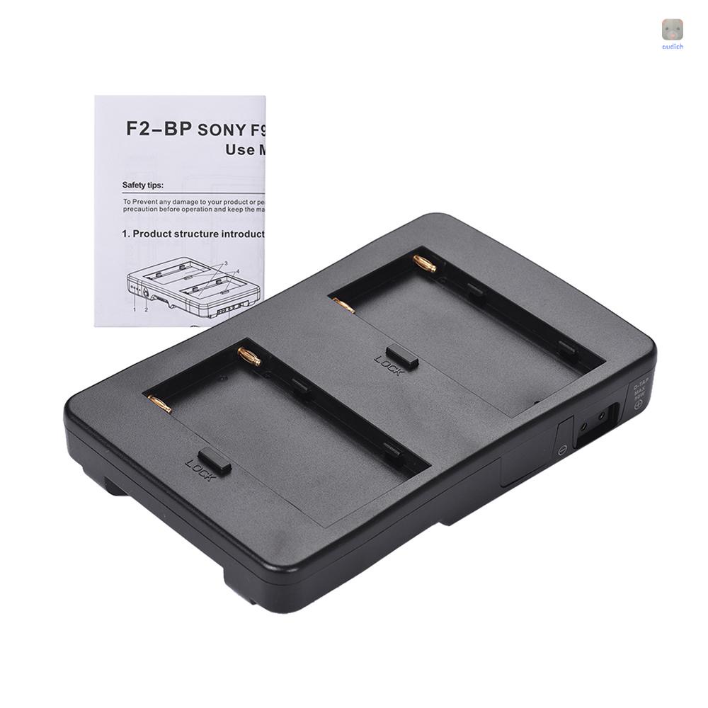 Tấm Chuyển Đổi Pin F2-BP NP-F F970 F750 F550 Thay Thế Cho Máy Ảnh 5D2 5D3 DSLR