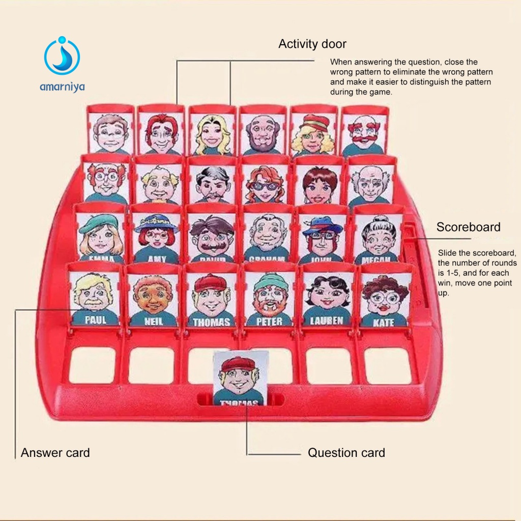 1 Bộ Thẻ Bài AMAR 1Set Thân Thiện Với Môi Trường Cho Trẻ Em